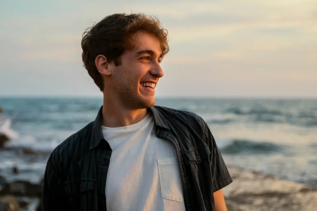 Federico Cesari in Tutto chiede salvezza (credits: Andrea Miconi/Netflix)