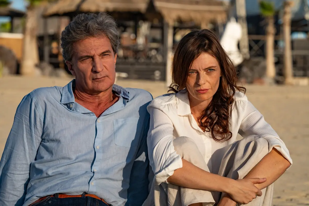 Set di \\\"Le seduzionii\\\", regia di Vito Zagarrio.Nella foto Andrea Renzi e Amélie Daure.Foto di Gianni FioritoQuesta fotografia è solo per uso editoriale, il diritto d'autore è della società cinematografica e del fotografo assegnato dalla società di produzione del film e può essere riprodotto solo da pubblicazioni in concomitanza con la promozione del film. E’ obbligatoria la menzione dell’autore- fotografo: Gianni Fiorito.