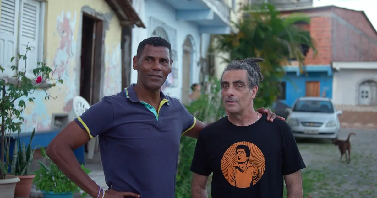 Aldair e Sandro Bonvissuto in Brasile