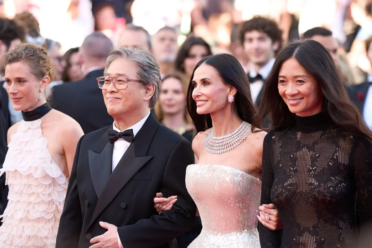 Laura Wandel, Park Chan-wook, Demi Moore, Chlo\\u00E9 Zhao (foto di Karen Di Paola) , Karen Di Paola