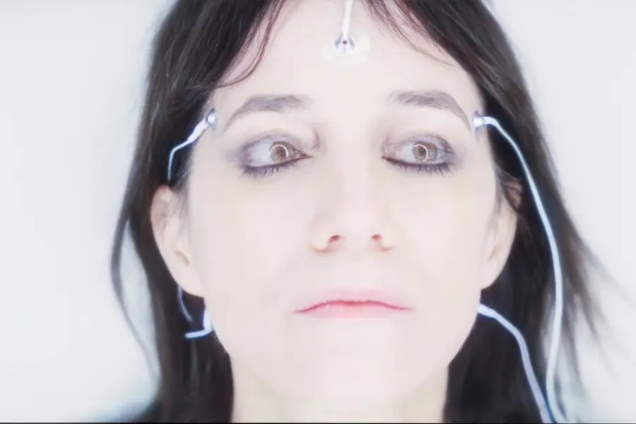 Charlotte Gainsbourg in Riverrun (2026), directed by Philippe Parreno, \\u00A9 100 Questions Productions LLC