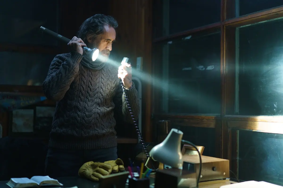 Demián Bichir as Mando in Black Phone 2, directed by Scott Derrickson. © 2025 Universal Studios. All Rights Reserved.