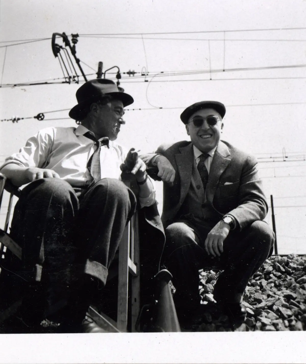 Vittorio De Sica e Cesare Zavattini - Archivio De Sica