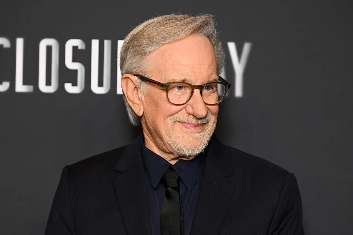 PARIS, FRANCE - JUNE 02: Steven Spielberg attends the Paris premiere of \\\"Disclosure Day\\\" at the Grand Rex on June 02, 2026 in Paris, France. (Photo by Kristy Sparow/Getty Images for Universal Pictures)