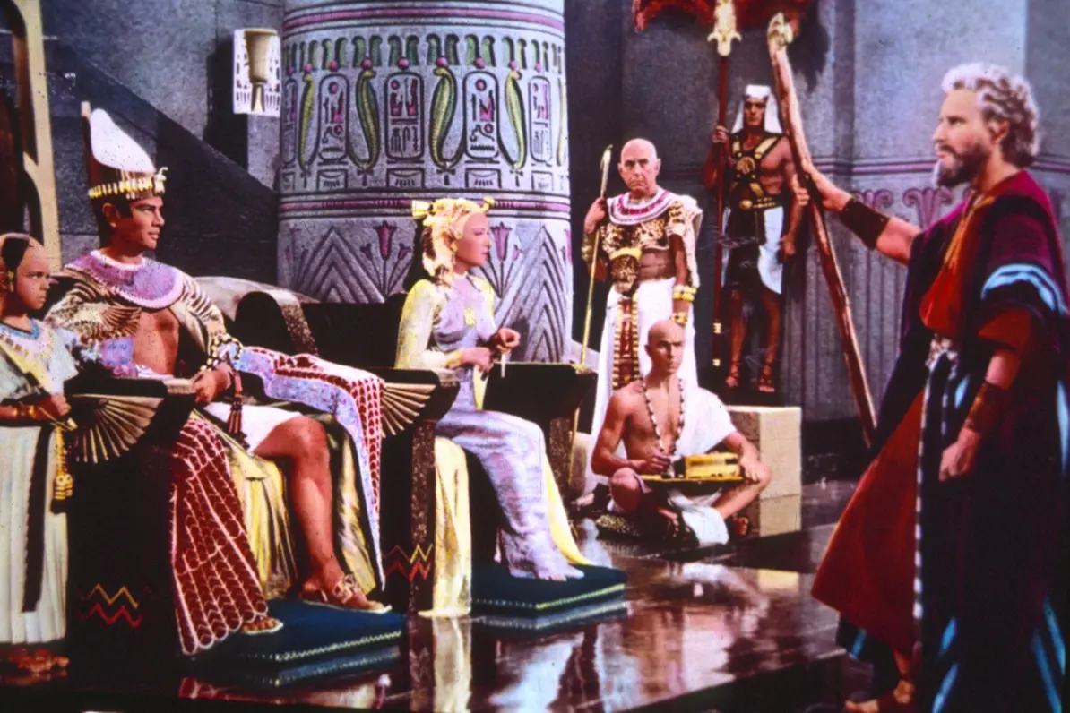 I dieci comandamenti: Yul Brynner, Anne Baxter, Charlton Heston, @Webphoto