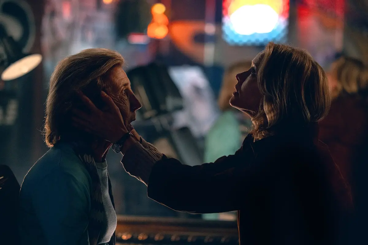 Elise Rainier (Lin Shaye) and Gemma (Amelia Eve) in ScreenGems' INSIDIOUS: OUT OF THE FURTHER.