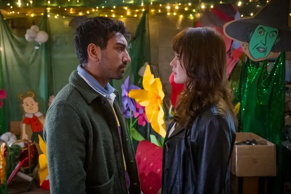 Nabhaan Rizwan e Aimee Lou Wood in Film Club , BBC/Gaumont/Ben Blackall/PA