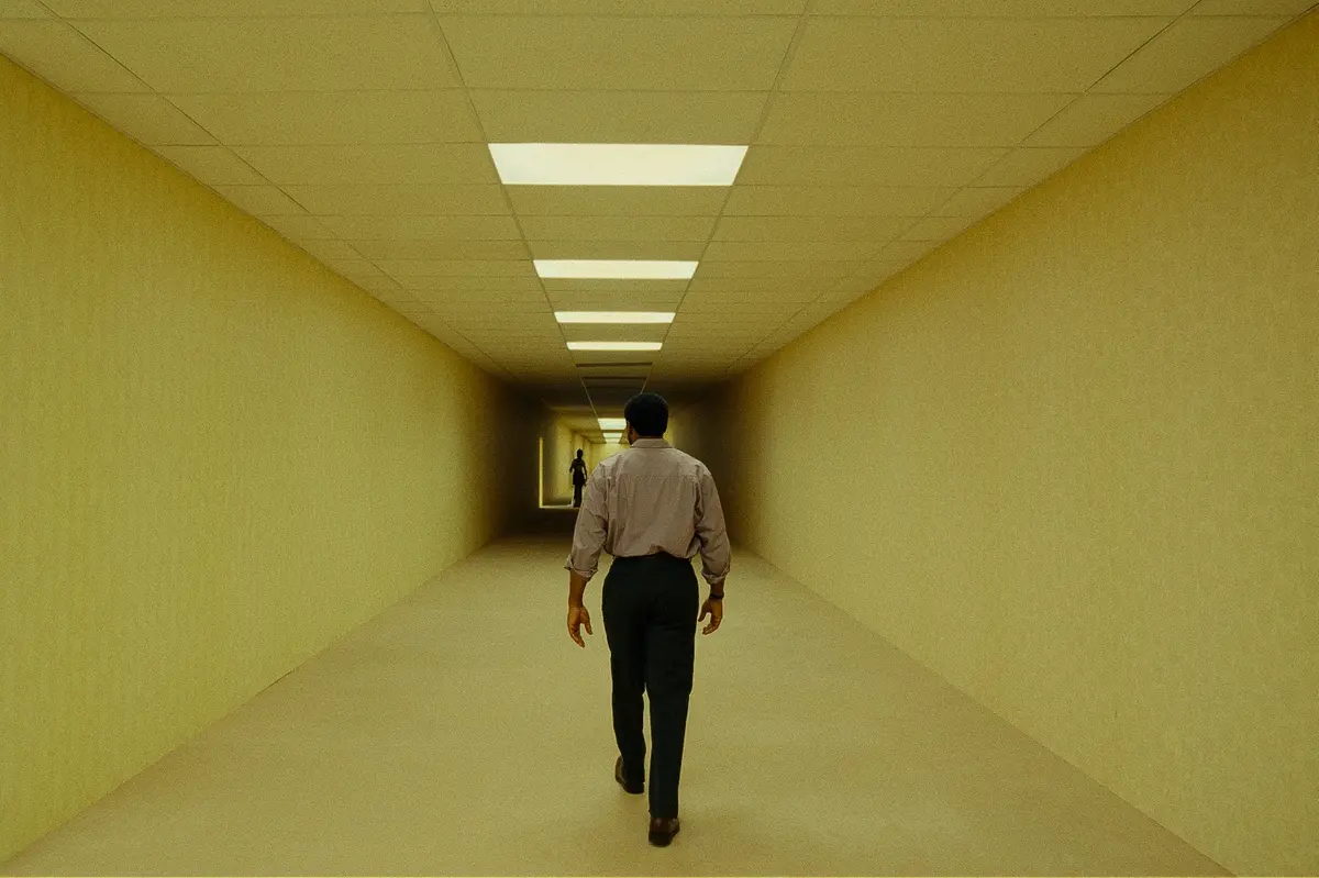 Chiwetel Ejiofor in Backrooms - Courtesy of A24
