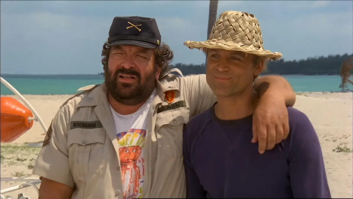 Bud Spencer, Terence Hill in Chi trova un amico trova un tesoro (1981) - @Webphoto
