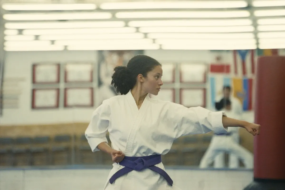 CHASE INFINITI as Willa Ferguson in “One Battle After Another.” A Warner Bros. Pictures Release