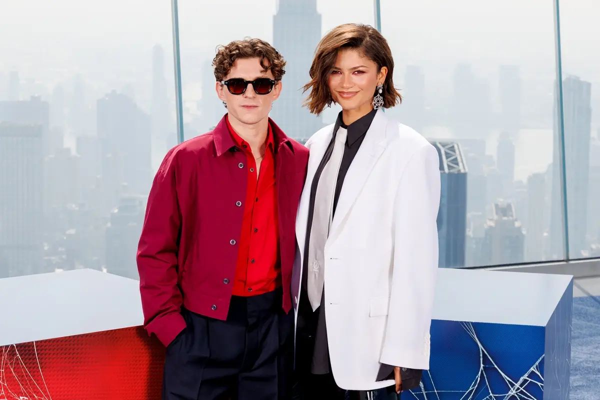 New York, New York - July 17, 2026: Tom Holland and Zendaya attend the Photo Call for Columbia Pictures SPIDER-MAN: BRAND NEW DAY at Edge at Hudson Yards. (Photo/Christopher Polk/@polkimaging) , Christopher Polk/@polkimaging