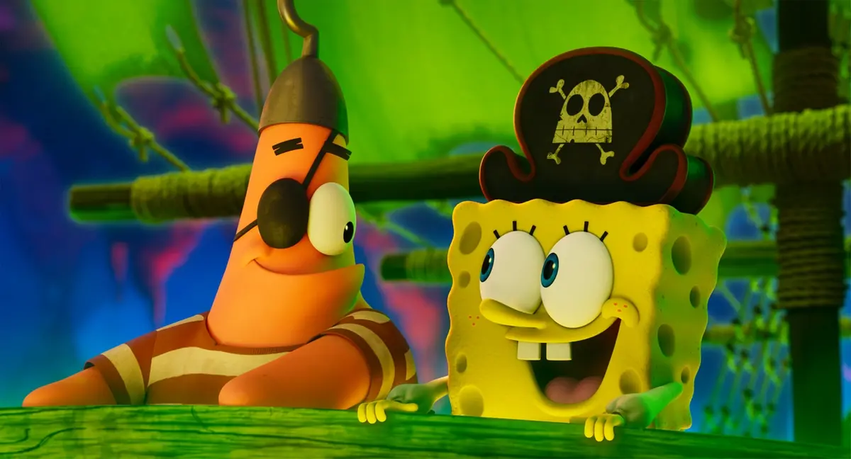 SpongeBob – Un’avventura da pirati ©2025 Paramount Pictures and Viacom International Inc. SpongeBob SquarePants is a trademark of Viacom International Inc.