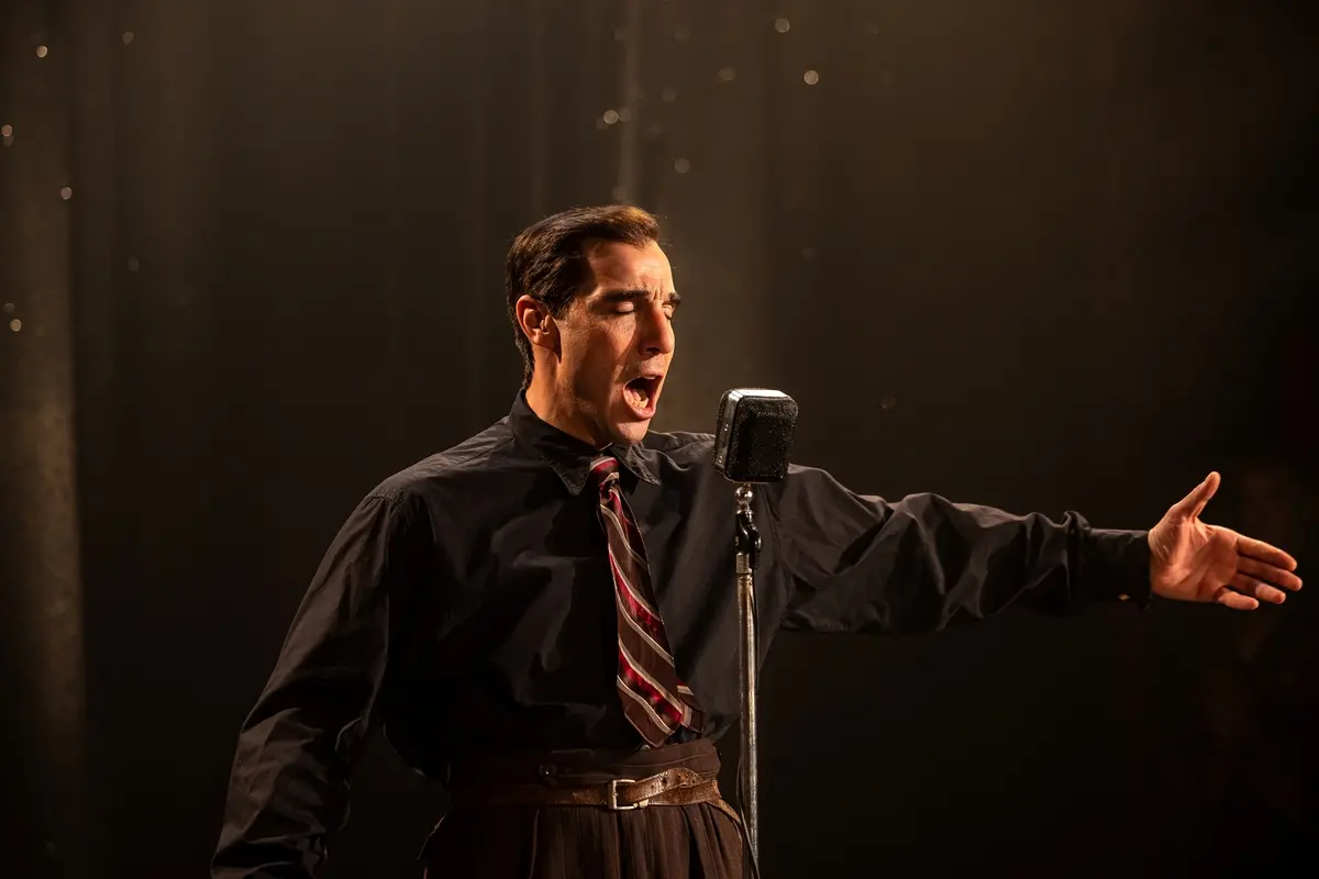 Tahar Rahim in Monsieur Aznavour , Antoine Agoudjian