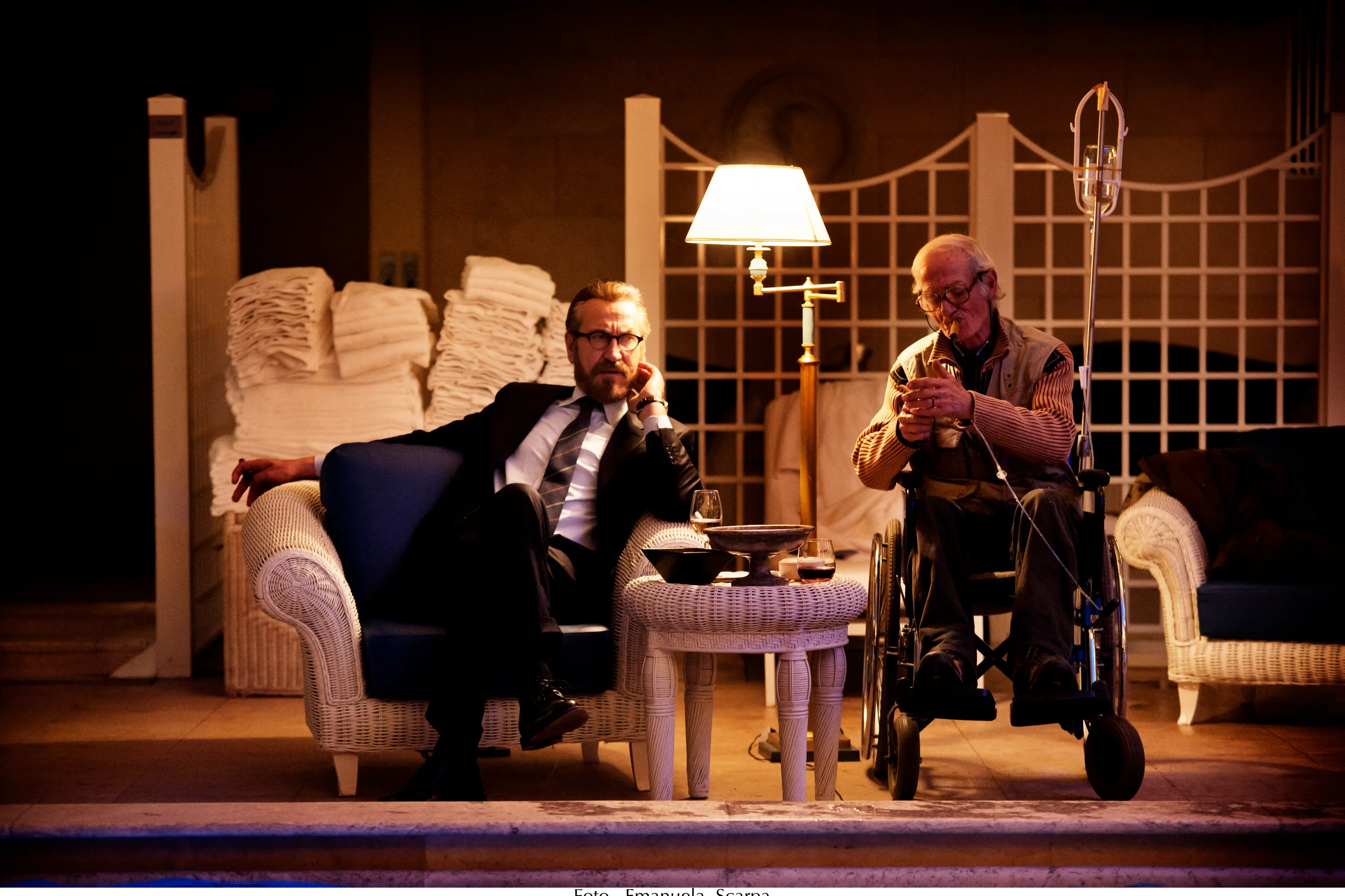 Marco Giallini e Franco Boccuccia