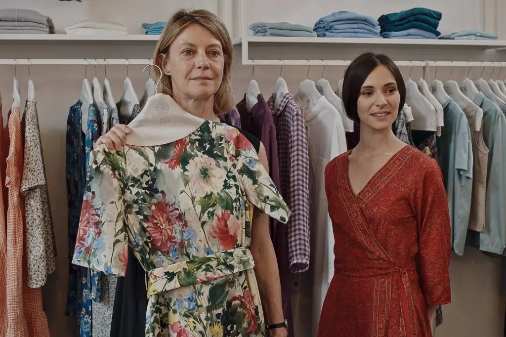 Margherita Buy e Arianna Serrao in Tre piani - cr. Fandango/Sacher Film