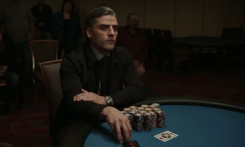 03058_FP_CARDCOUNTER Oscar Isaac stars as William Tell in THE CARD COUNTER, a Focus Features release. Credit: Courtesy of Focus Features