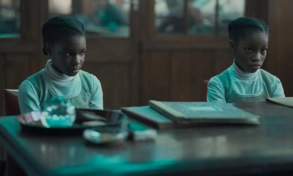 Leah Mondesir Simmons and Eva-Arianna Baxter in director Agnieszka Smoczynska's THE SILENT TWINS, a Focus Features release. Credit: Courtesy of Jakub Kijowski/Focus Features