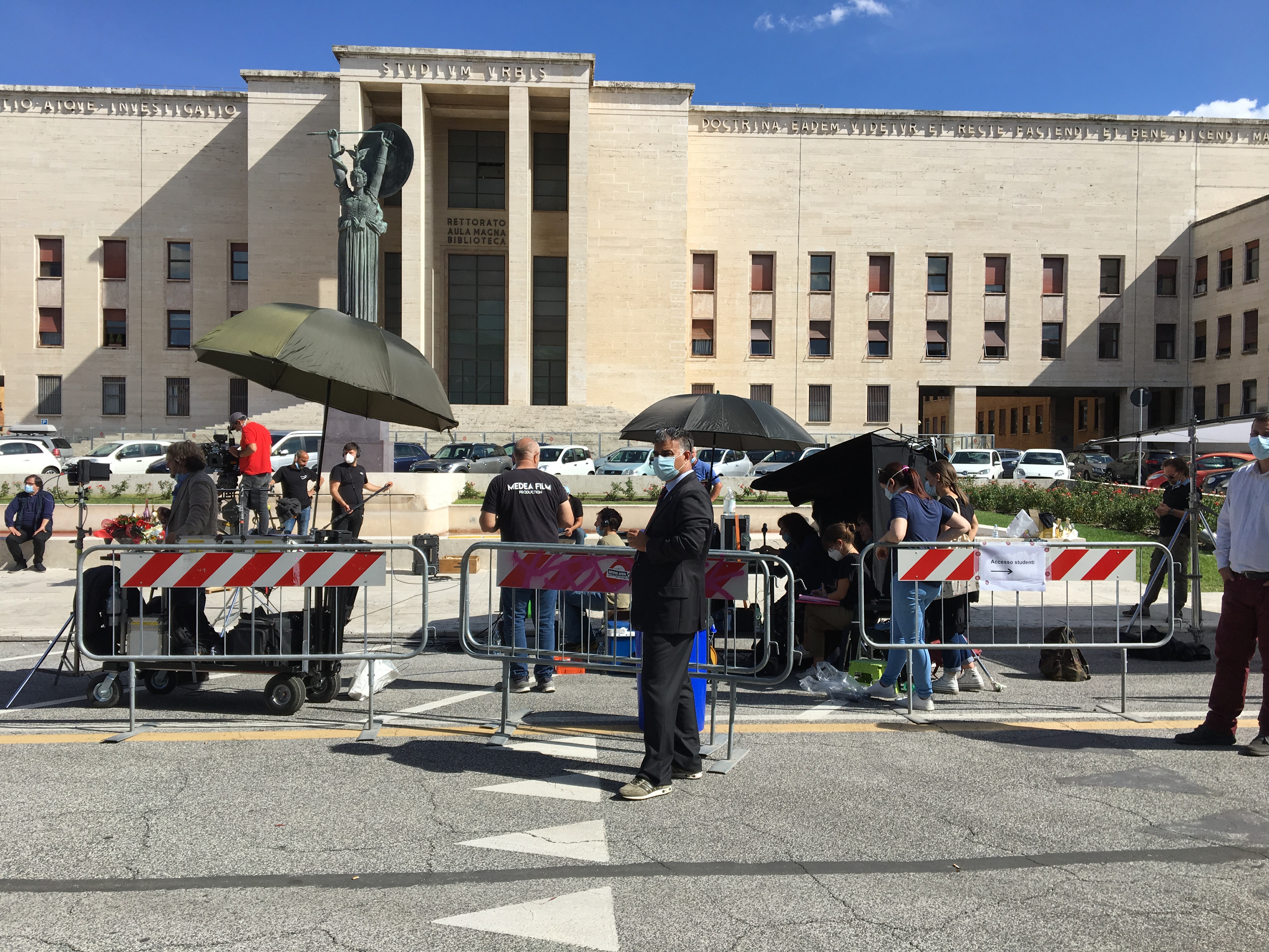Sul Set De L Uomo Di Fumo Cinematografo