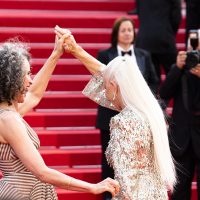 Cannes 75 – Red Carpet Mother and Son
